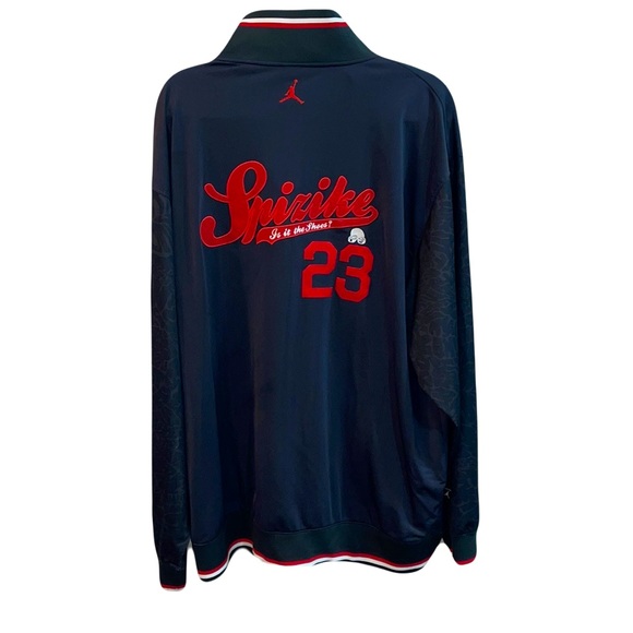 NIKE AIR JORDAN Spizike #23 “Is It The Shoes” Jacket Men’s Size XXL Pre-owned - Picture 2 of 6